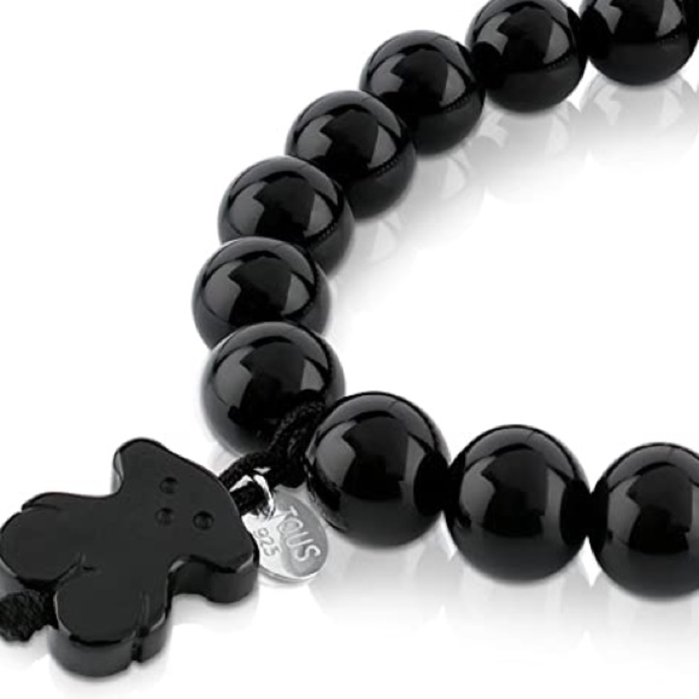 TOUS Black Bear Bracelet